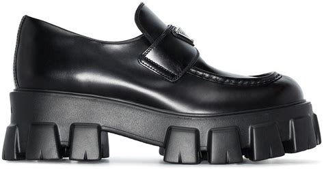 prada chunky sole|prada chunky loafer.